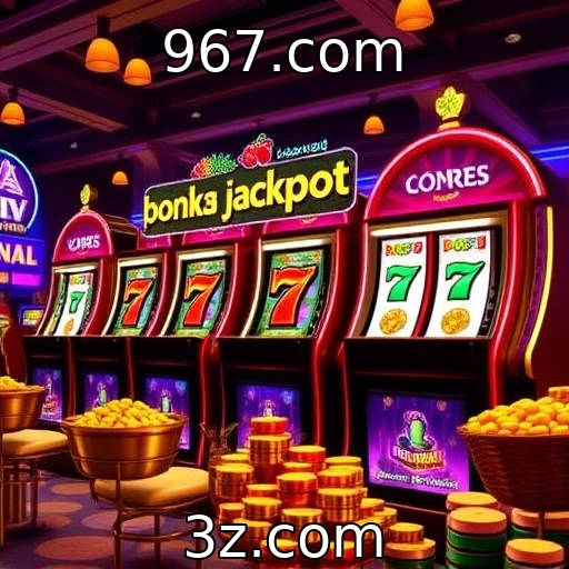 Evolução dos jackpots progressivos em cassinos online